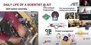 screenshot at webinar presenation of quantum society austria